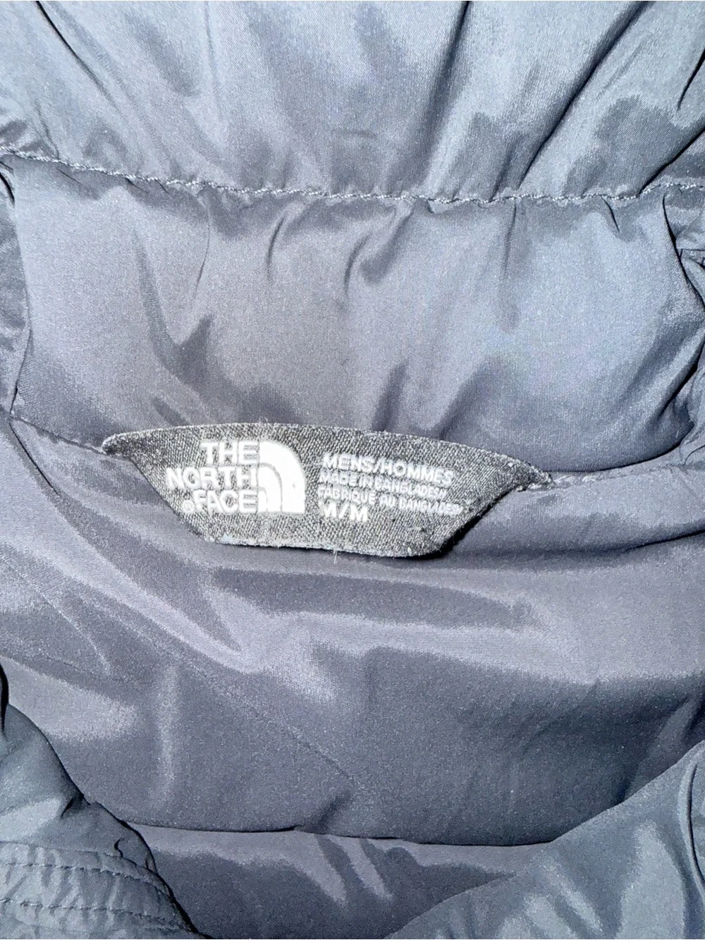 The North face Trevail Stretch Hybrid Down Jacket 700 Mens Medium Black